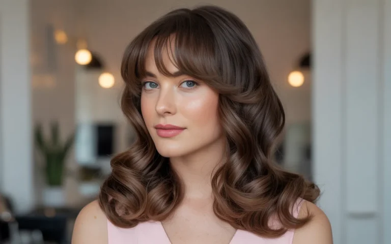 17 Long Layers with Curtain Bangs for Trendy Styles