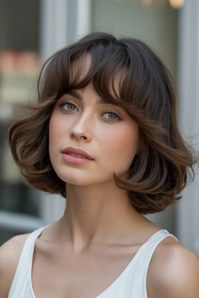 Soft Face-Framing Wolf