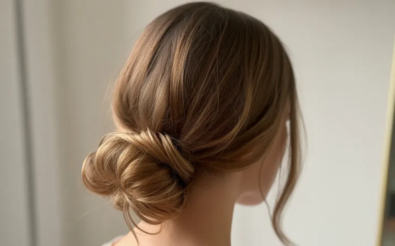 24 Easy Low Bun Hairstyles for Work and Parties