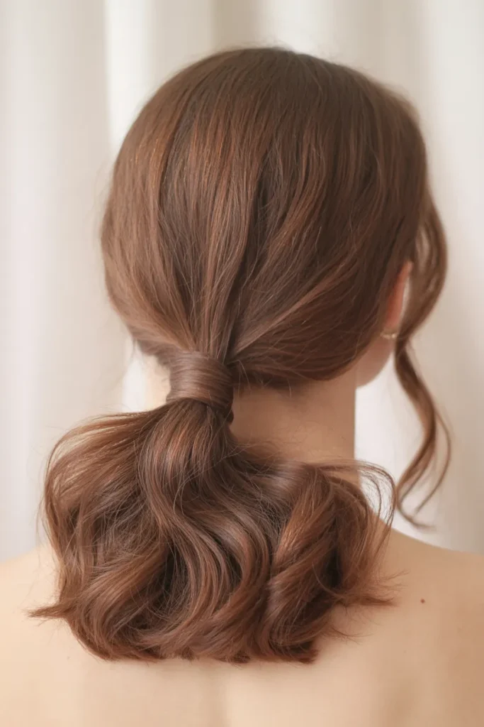 Soft Wavy Ponytail