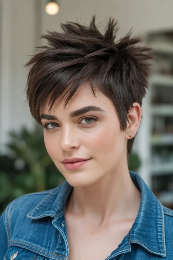 Spiky Pixie Haircut