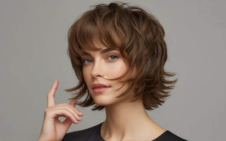 15 Wolf Cut Ideas with Wispy Bangs Stylish Looks