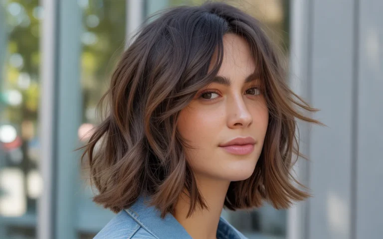 13 Medium Length Layered Haircuts Easy & Stylish