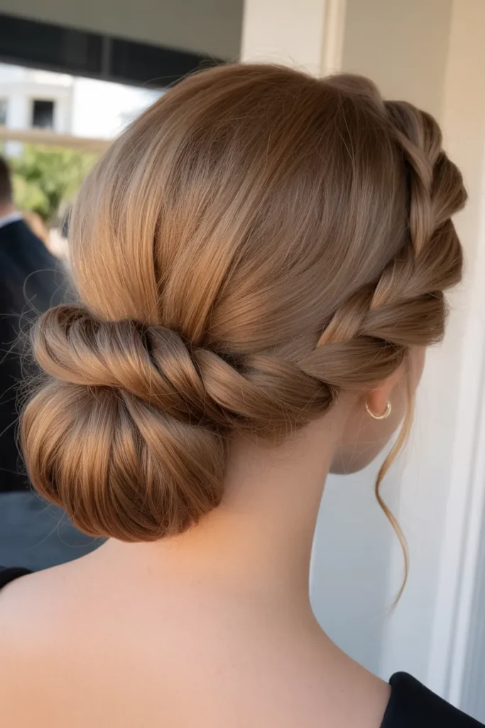 Twisted Chignon Bun