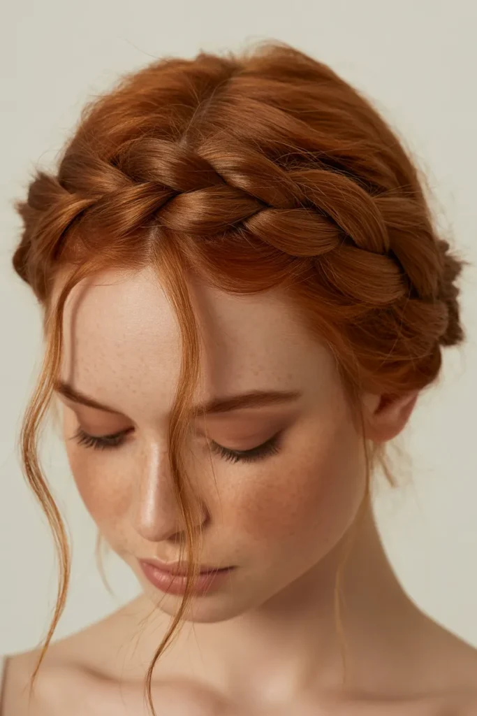 Twisted Crown Braid