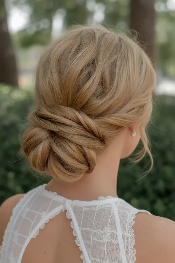Twisted Low Bun