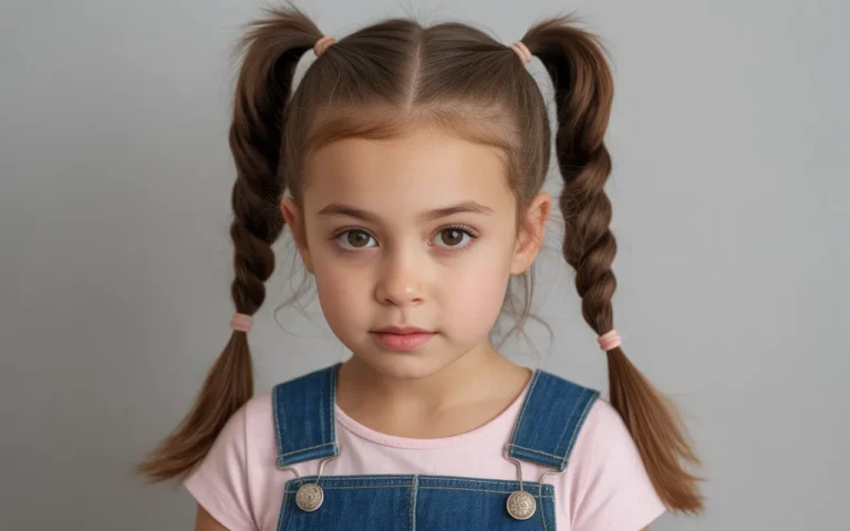 23 Quick Braided Hairstyles for Kids Pretty Looks