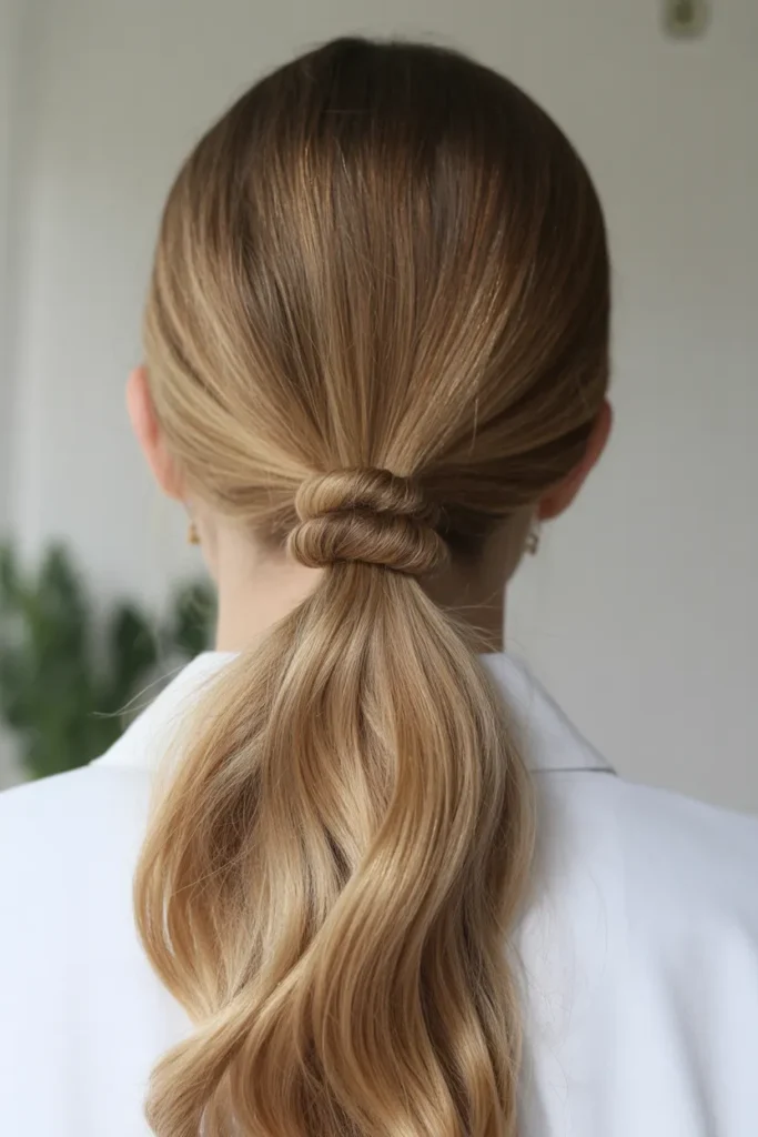 Twisted Ponytail Wrap