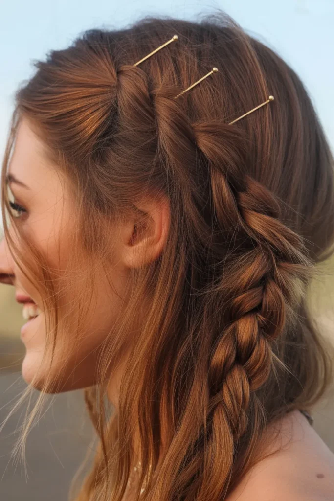 Twisted Side Braid