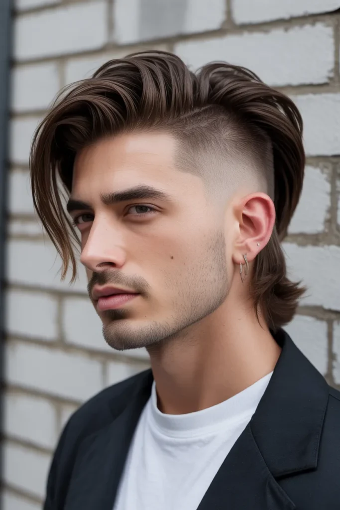 Undercut Mullet Style