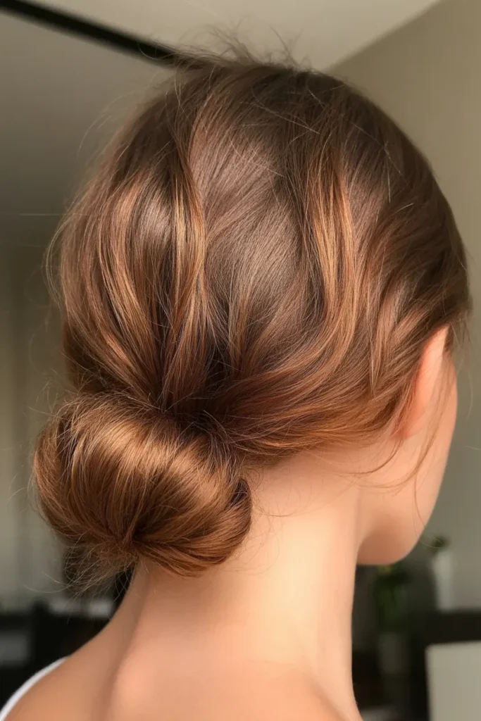 Volume Crown Bun