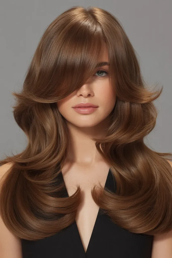 Voluminous Blowout Layers with Curtain Fringe