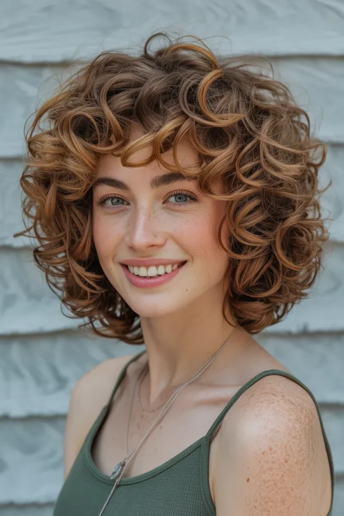 Voluminous Curly Wolf