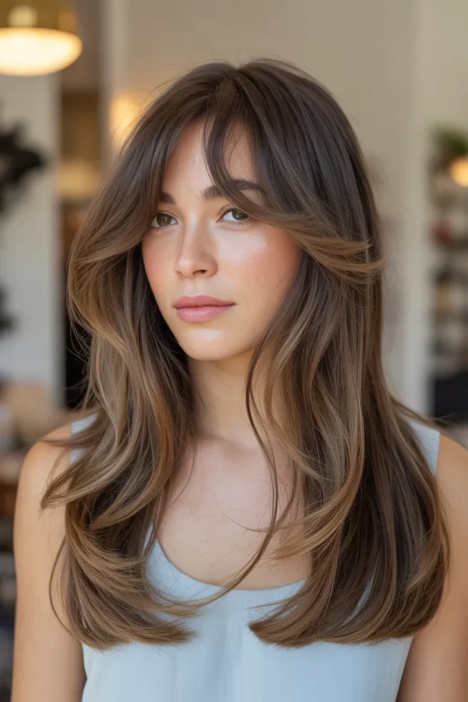 Wispy Side Bangs