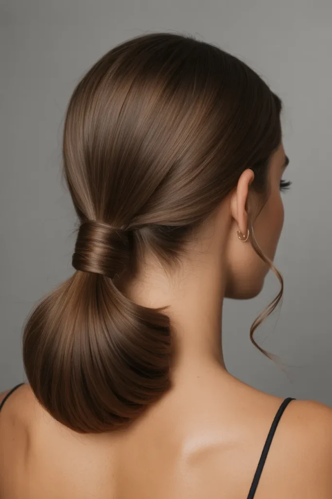 Wrapped Base Ponytail