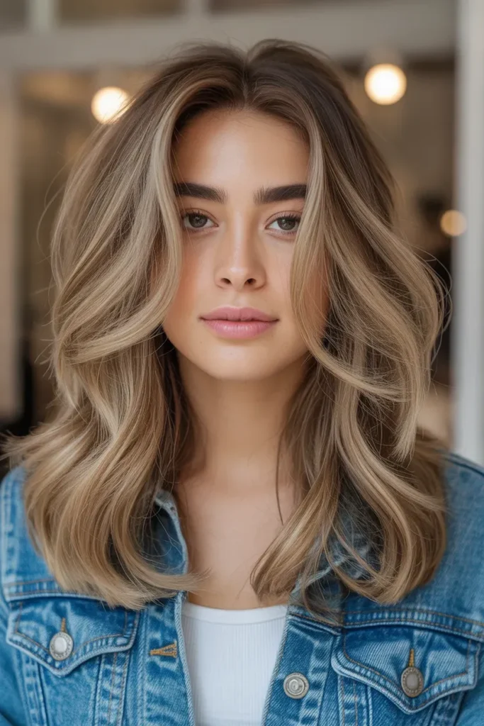 Airy Bronde Blowout
