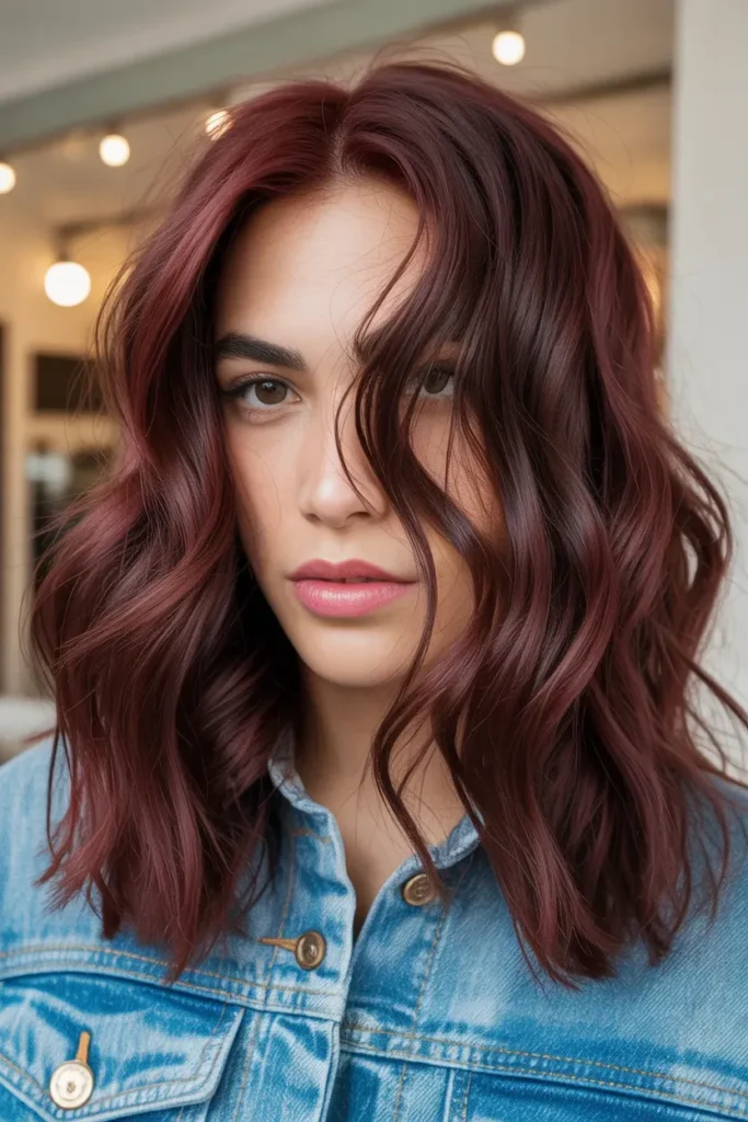 Cherry Textured Waves