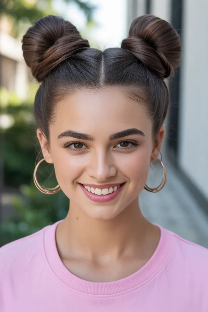Classic Space Buns