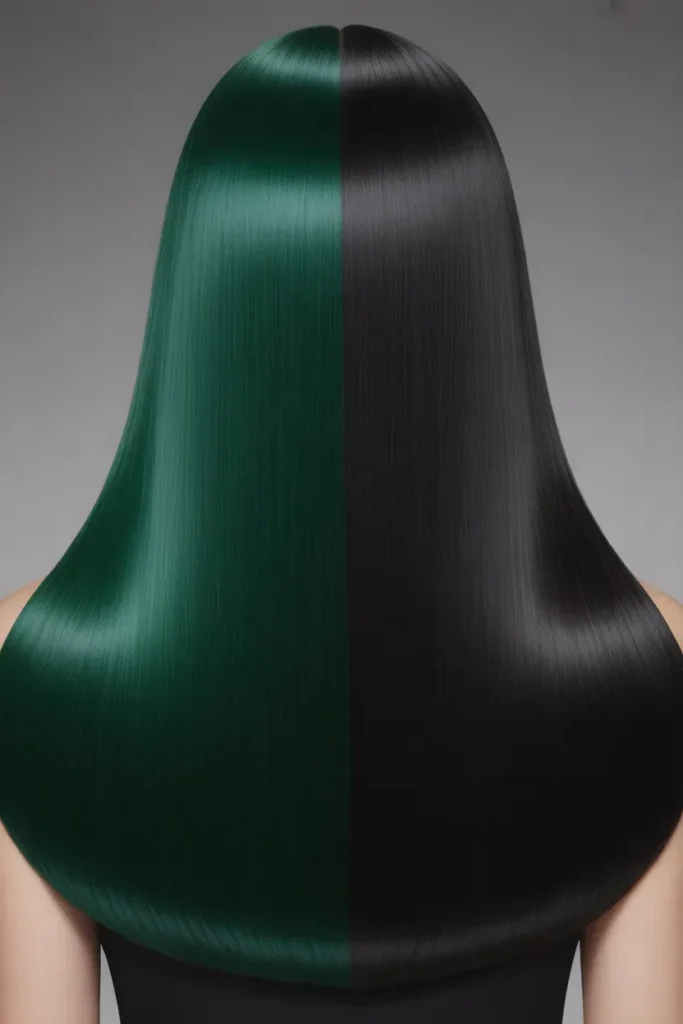 Emerald & Jet Black