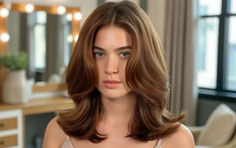 18 Curtain Blowout Hair Ideas for Bouncy Layered Looks