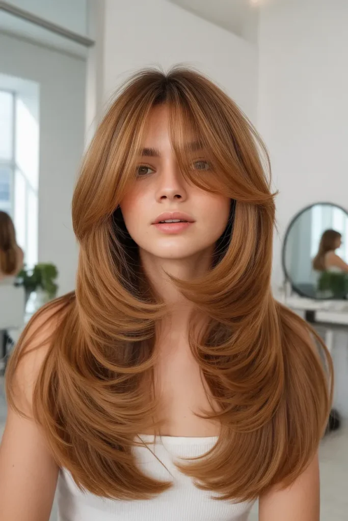 Feathered Curtain Volume