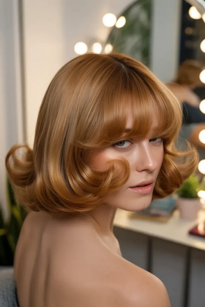 Flipped Curtain Ends