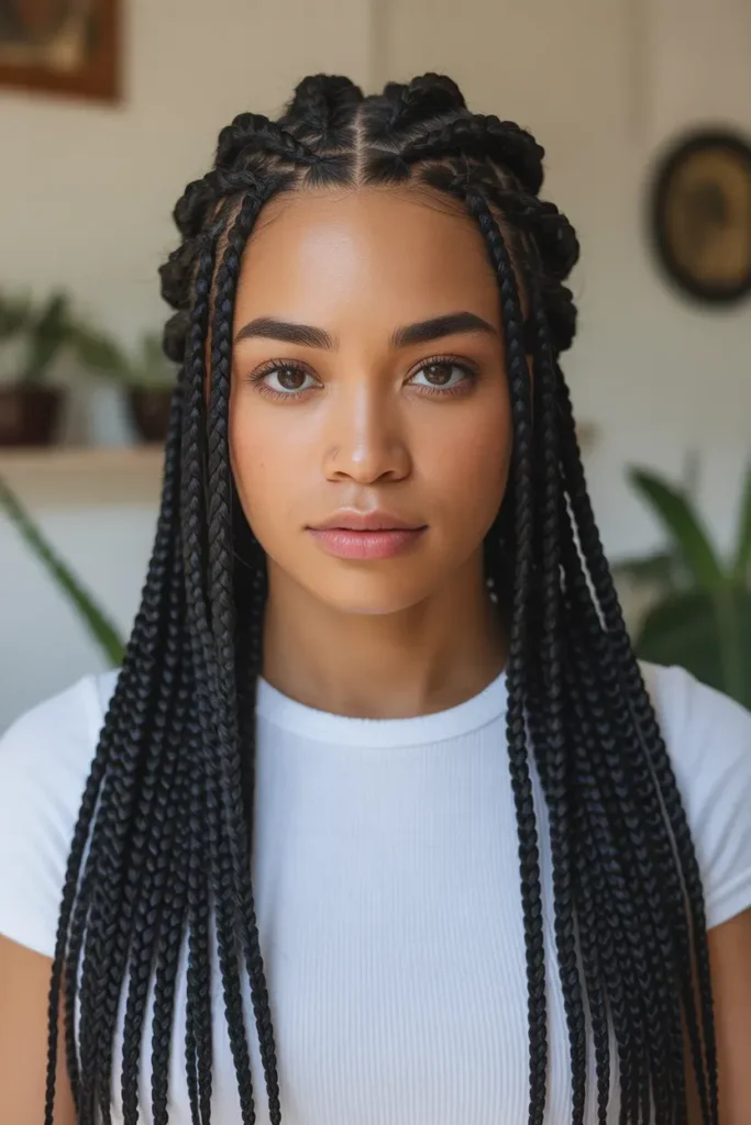 Fulani Braids Style
