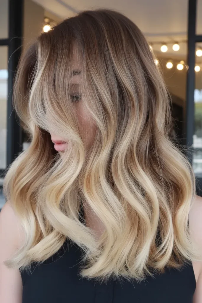 Golden Blonde Balayage