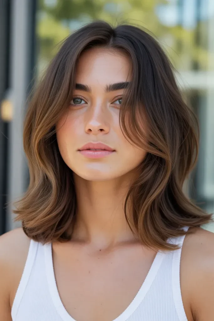Golden Blonde Curtain Layers
