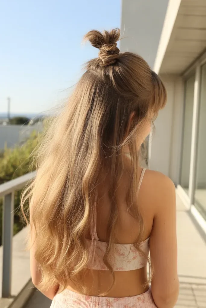 Half-Up Top Knot