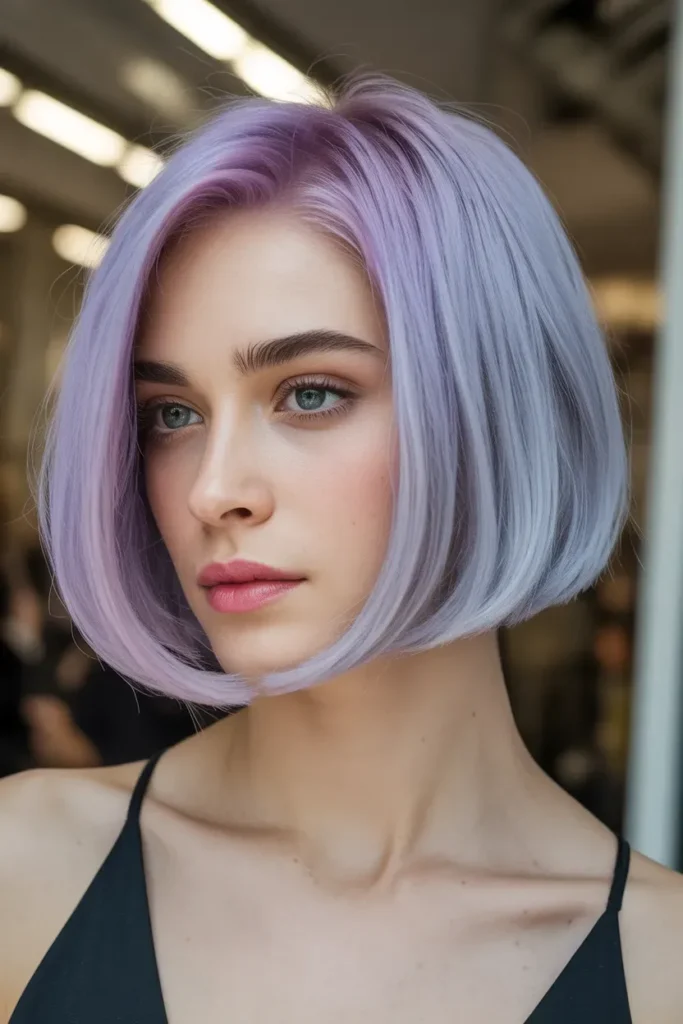 Icy Lilac Bob