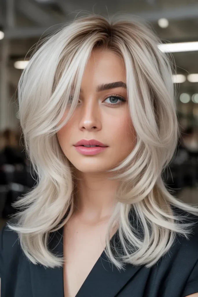 Icy Platinum Layers