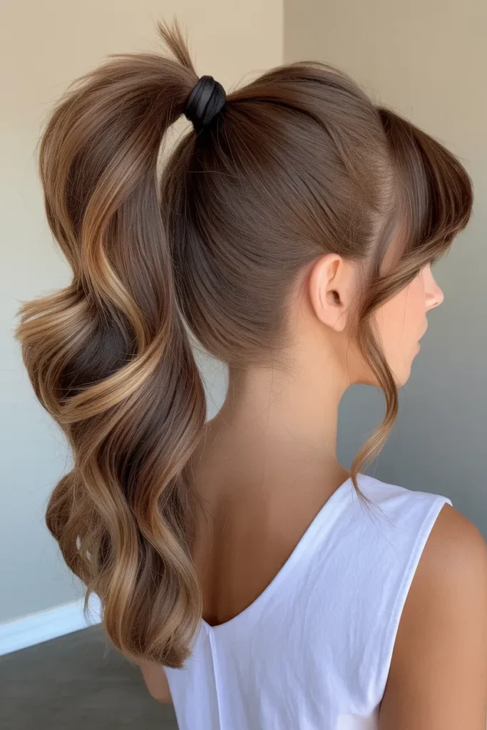 Layered Butterfly Ponytail