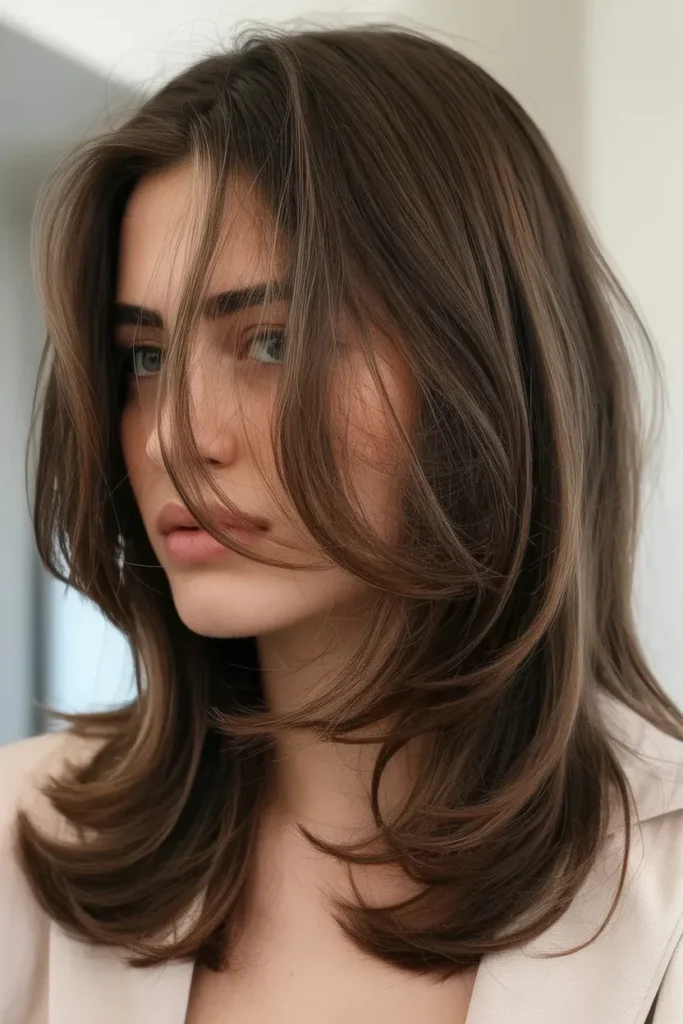 Layered Mushroom Cut