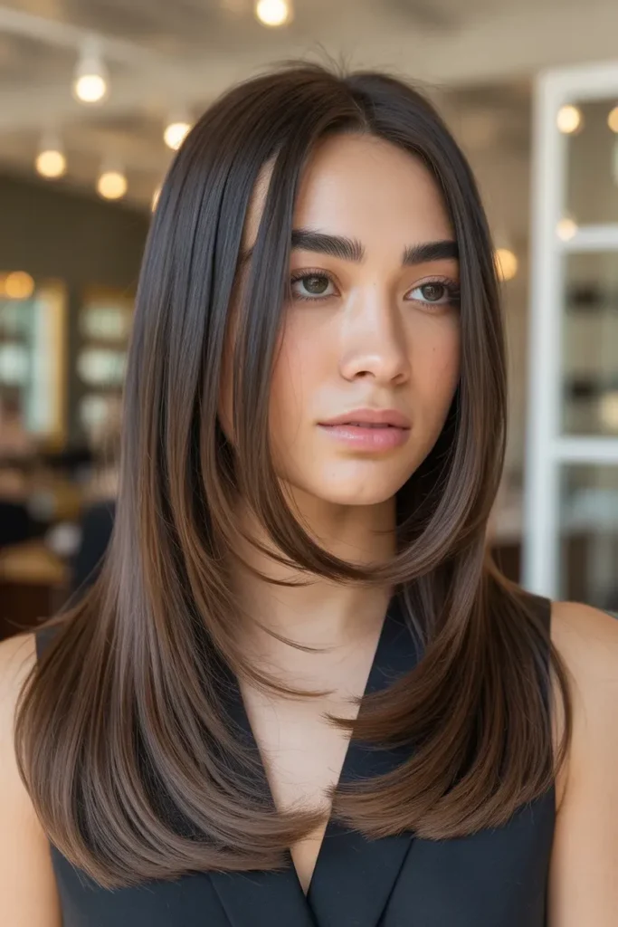 Layered Straight Finish