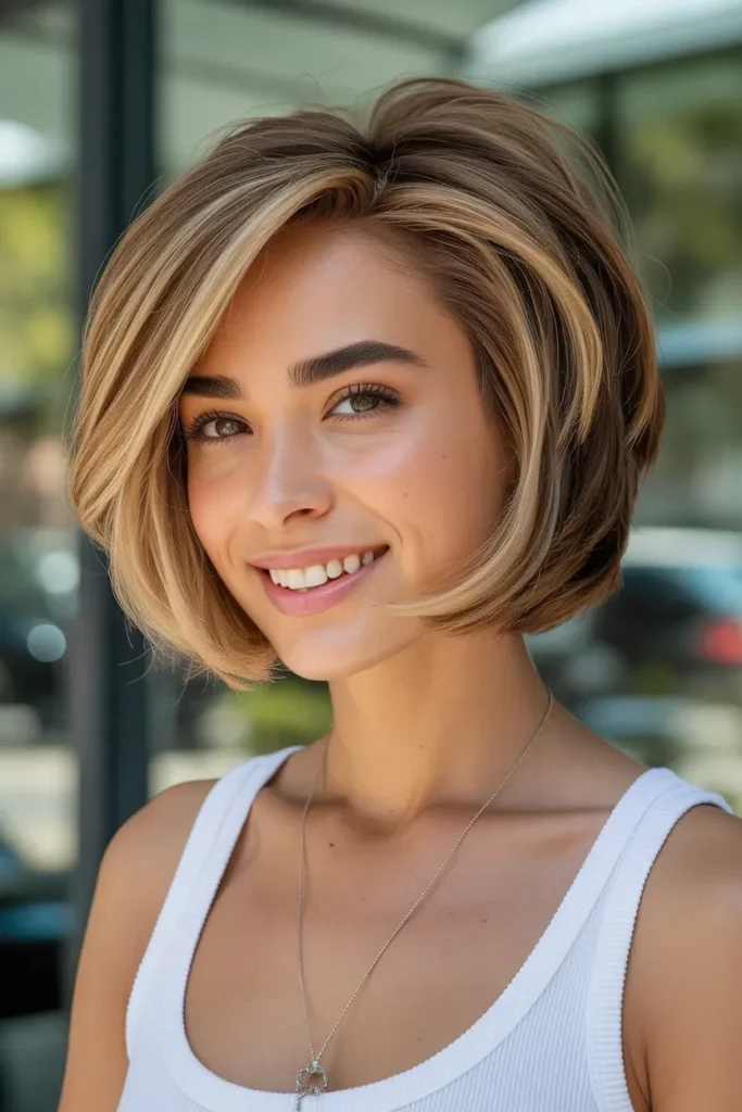 Layered Wedge Bob