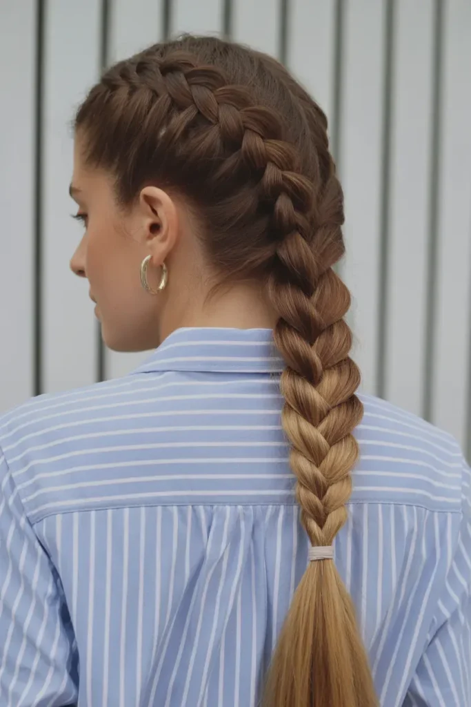 Long Braided Ponytail