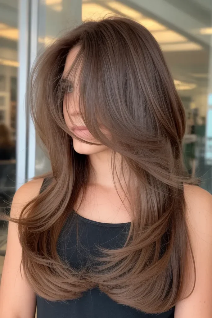 Long Feathered Layers