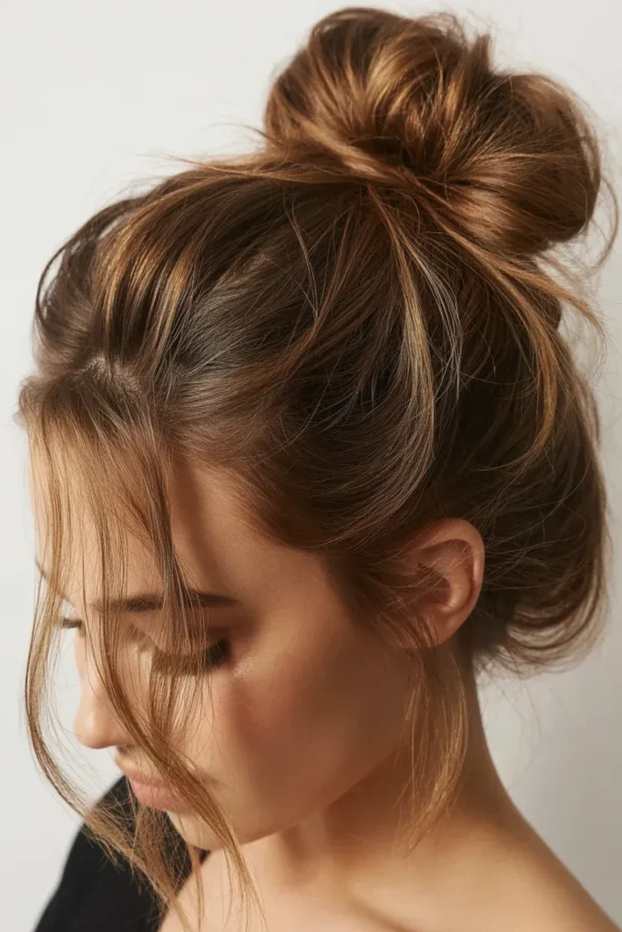 Messy Mushroom Bun