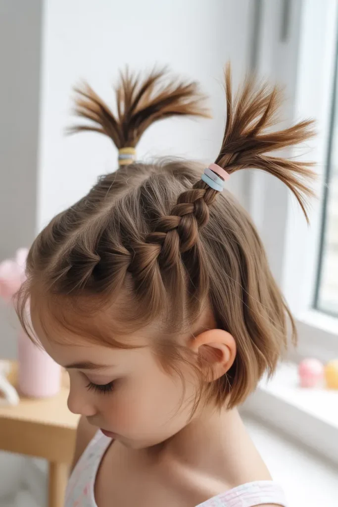 Mini Double Dutch Pigtails