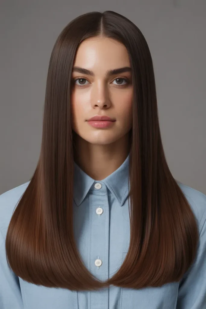 Mocha Sleek Straight
