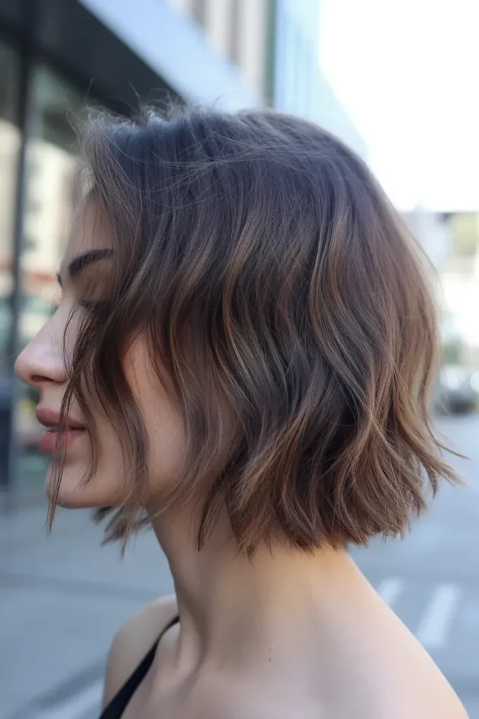 Mocha Textured Lob