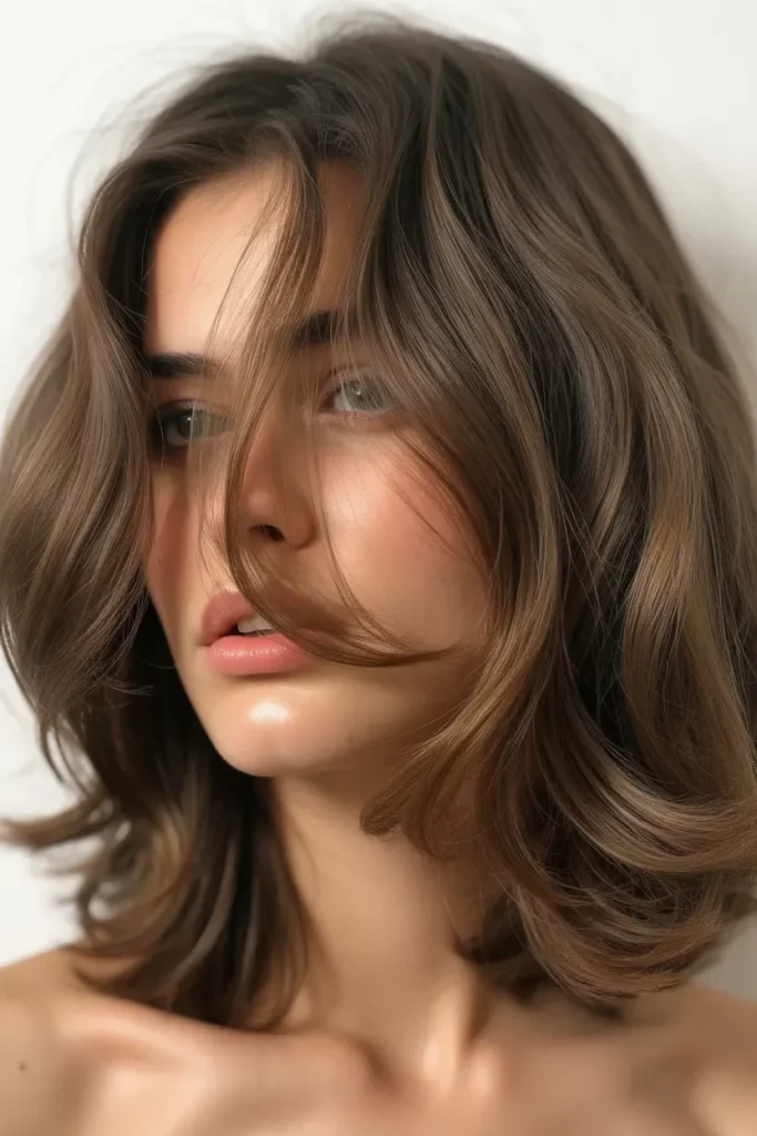 Mushroom Brown Shaggy Layers