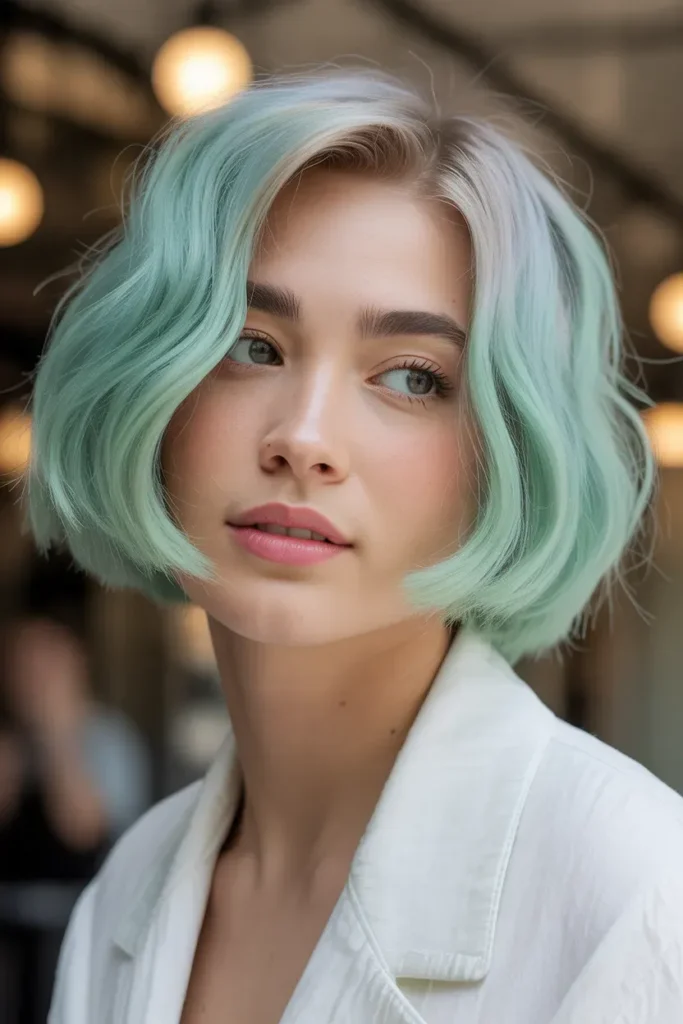 Pastel Mint Bob