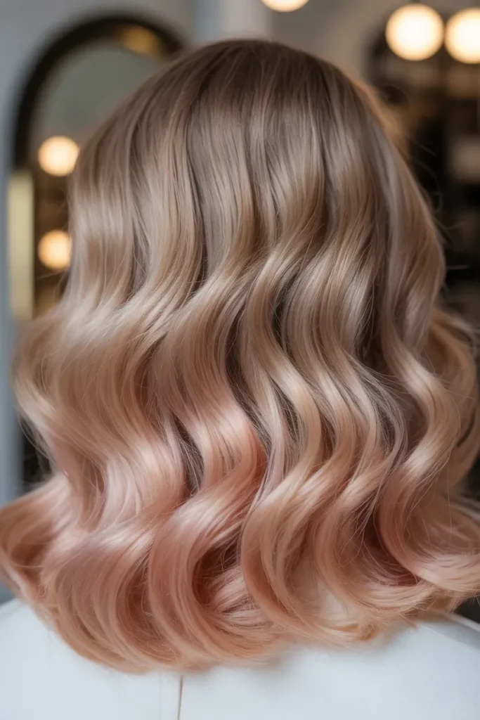 Rose Gold & Blonde