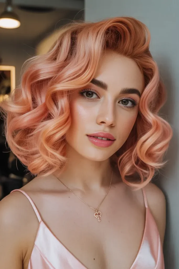 Rose Gold Curls