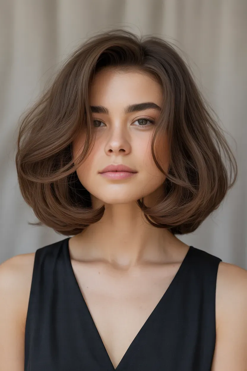 Rounded Bob Shape
