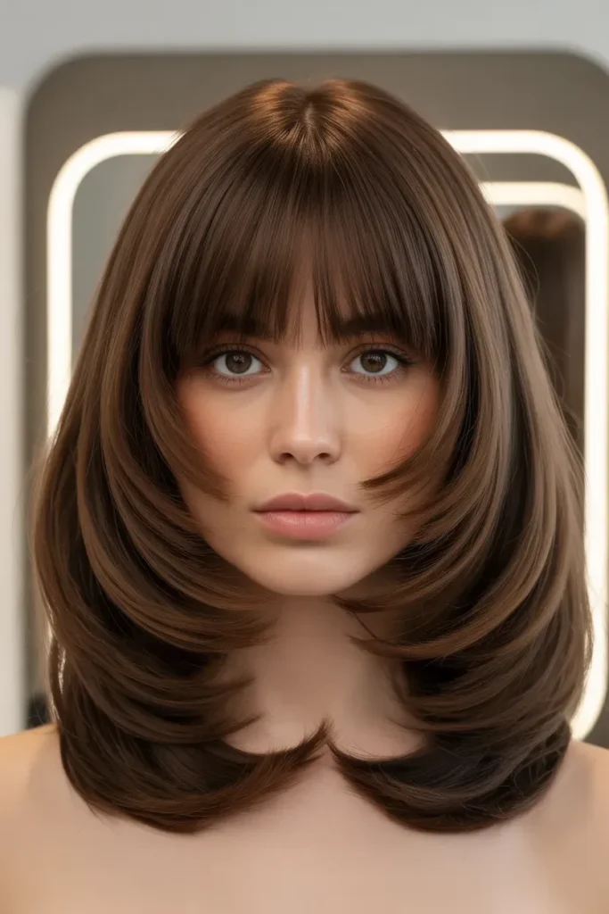 Rounded Curtain Layers