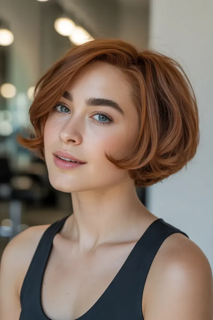 Short Rounded Wedge