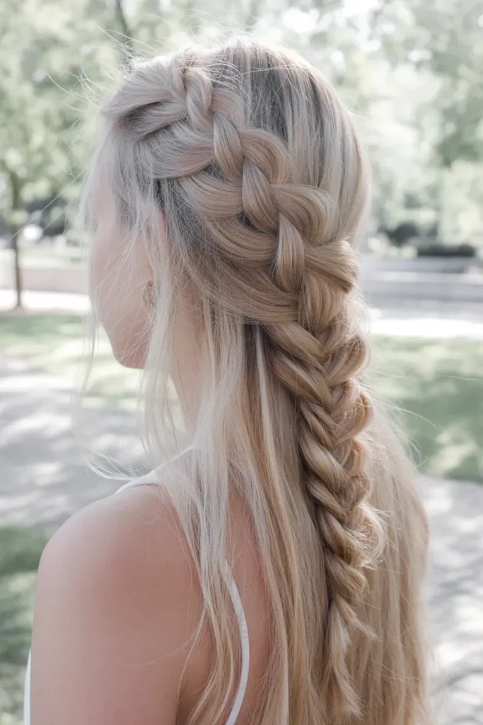 Side Fishtail Braid